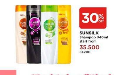 Promo Harga SUNSILK Shampoo All Variants 340 ml - Watsons