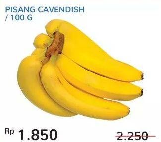 Promo Harga Pisang Cavendish per 100 gr - Indomaret