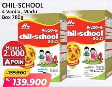 Promo Harga Morinaga Chil School Gold Vanila, Madu 800 gr - Alfamart