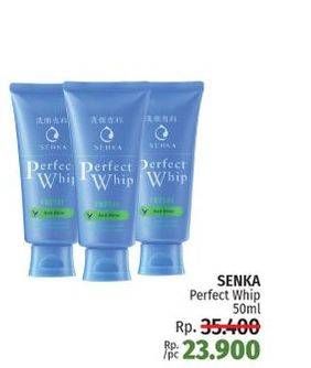 Promo Harga SENKA Perfect Whip Facial Foam 50 gr - LotteMart