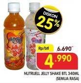 Promo Harga NUTRIJELL Jelly Shake All Variants 340 ml - Superindo