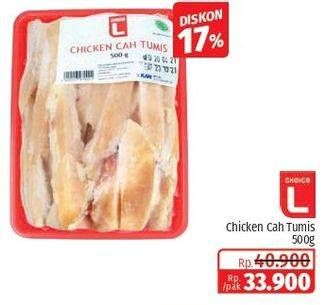 Promo Harga Choice L Chicken Cah Tumis 500 gr - Lotte Grosir