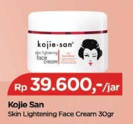 Promo Harga KOJIE SAN Face Lightening Cream 30 gr - TIP TOP