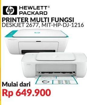Promo Harga HP Printer 2677/ 1216  - Courts
