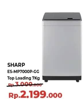 Promo Harga Sharp ES-M7000P-GG  - Yogya