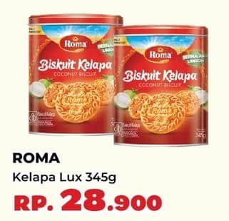 Promo Harga Roma Biskuit Kelapa 345 gr - Yogya