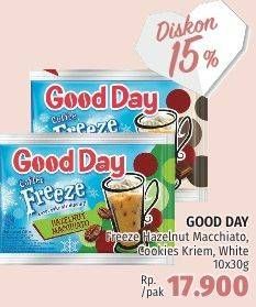Promo Harga Freeze Hazelnut Machiato/Cookies & Cream/White 10x30g  - LotteMart