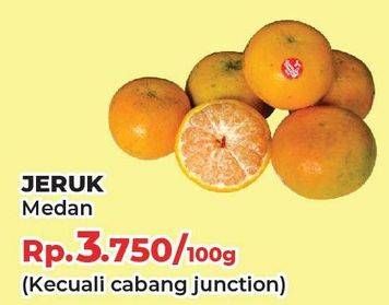 Promo Harga Jeruk Medan per 100 gr - Yogya