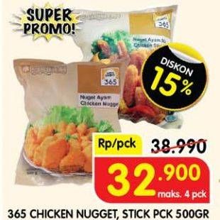 365 Chicken Nugget, Stick Pck 500gr