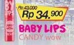 Promo Harga MAYBELLINE Baby Lips Candy Wow  - Indomaret