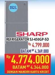 Promo Harga SHARP SJ-450GP-SD  - Hypermart