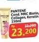 Promo Harga Pantene Conditioner Miracle Biotin Strength, Keratin Glow, Collagen Repair 150 ml - Alfamidi