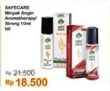 Promo Harga SAFE CARE Minyak Angin Aroma Therapy Strong 10 ml - Indomaret
