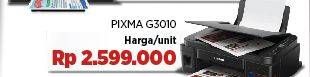 Promo Harga Canon Pixma G3010 Printer  - COURTS
