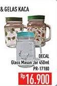 Promo Harga DECALL Mason Jar  - Hypermart