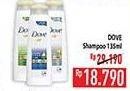 Promo Harga DOVE Shampoo 135 ml - Hypermart
