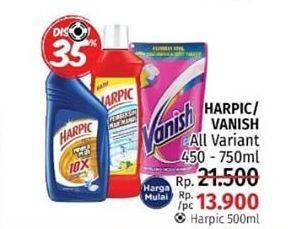Promo Harga HARPIC/VANISH All Variant 450 - 750ml  - LotteMart