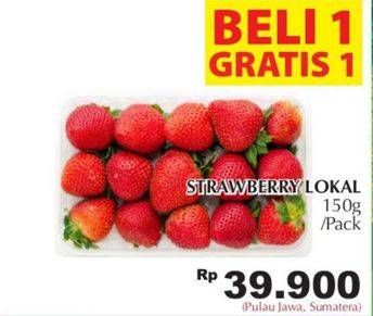 Promo Harga Strawberry Lokal 150 gr - Giant