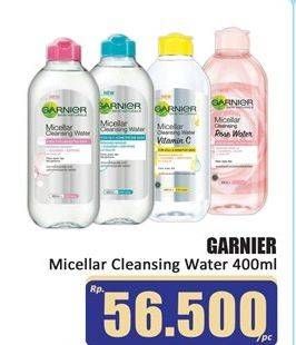 Promo Harga Garnier Micellar Water Blue, Pink 400 ml - Hari Hari