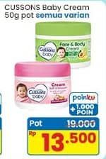Promo Harga Cussons Baby Cream All Variants 50 gr - Indomaret