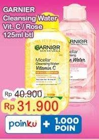 Promo Harga Garnier Micellar Water Vitamin C 125 ml - Indomaret
