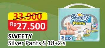 Promo Harga Sweety Silver Pants S18+2  - Alfamart