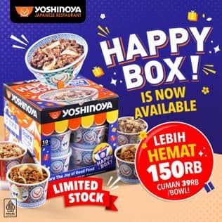 Promo Harga Happy Box  - Yoshinoya