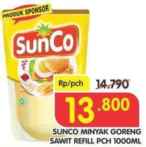 Promo Harga SUNCO Minyak Goreng 1 ltr - Superindo