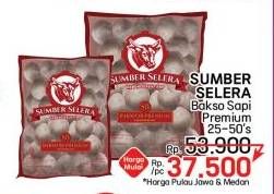 Promo Harga Sumber Selera Bakso Sapi SB Premium 25 pcs - LotteMart