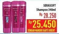 Promo Harga SERASOFT Shampoo 340 ml - Hypermart