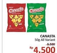 Promo Harga CANASTA Biskuit Mini Kentang All Variants 50 gr - Alfamidi