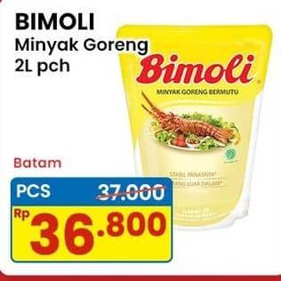 Promo Harga Bimoli Minyak Goreng 2000 ml - Indomaret