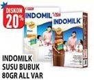 Promo Harga INDOMILK Susu Bubuk All Variants 800 gr - Hypermart