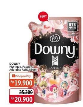 Promo Harga DOWNY TinyTAN Special Edition Adorable, Mystique, Passion 650 ml - Alfamidi