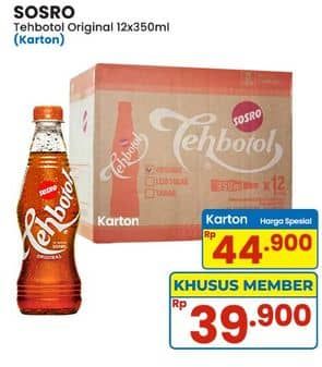 Promo Harga Sosro Teh Botol Original 350 ml - Indomaret