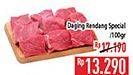 Promo Harga Daging Rendang Sapi Spesial per 100 gr - Hypermart