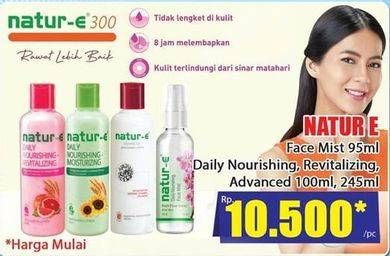 Promo Harga NATUR-E Daily Nourishing Face Mist/NATUR-E Hand Body Lotion Daily Nourishing/NATUR-E Advanced Hand & Body Lotion   - Hari Hari