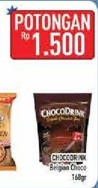 Promo Harga Choco Drink Belgian Chocolate Taste 168 gr - Hypermart