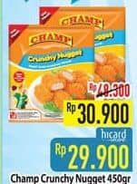 Promo Harga Champ Nugget Crunchy Nugget 450 gr - Hypermart