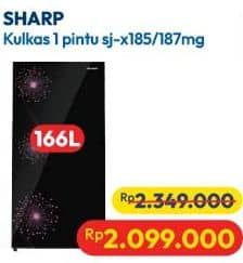 Promo Harga Sharp SJ-X185/187MG  - Hypermart