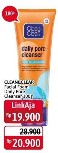 Promo Harga CLEAN & CLEAR Daily Pore Cleanser 100 ml - Alfamidi