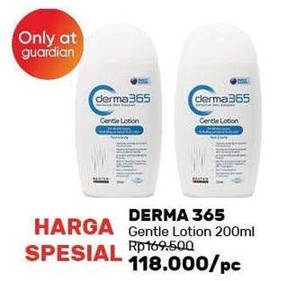 Promo Harga DERMA 365 Gentle Lotion 200 ml - Guardian