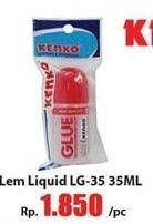 Promo Harga KENKO Liquid Glue LG-35 35 ml - Hari Hari