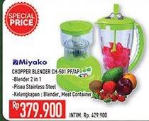 Promo Harga MIYAKO CH-501 Chopper Blender 1500 ml - Hypermart