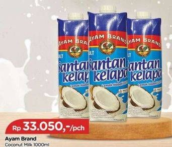 Promo Harga Ayam Brand Santan Kelapa 1000 ml - TIP TOP