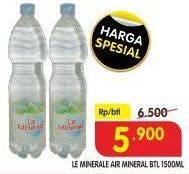 Promo Harga LE MINERALE Air Mineral 1500 ml - Superindo