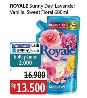 Promo Harga So Klin Royale Parfum Collection Sunny Day, Lavender Vanilla, Sweet Floral 720 ml - Alfamidi