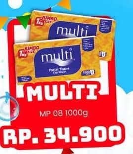 Promo Harga Multi Facial Tissue 1000 gr - Yogya