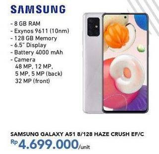 Promo Harga SAMSUNG Galaxy A51 8/128 GB  - Carrefour