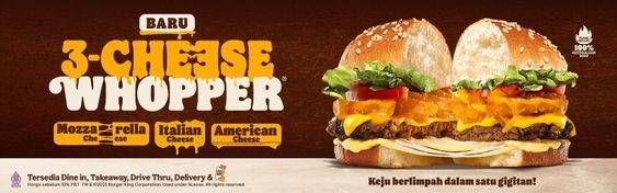 Promo Harga Burger King Cheese Whopper  - Burger King